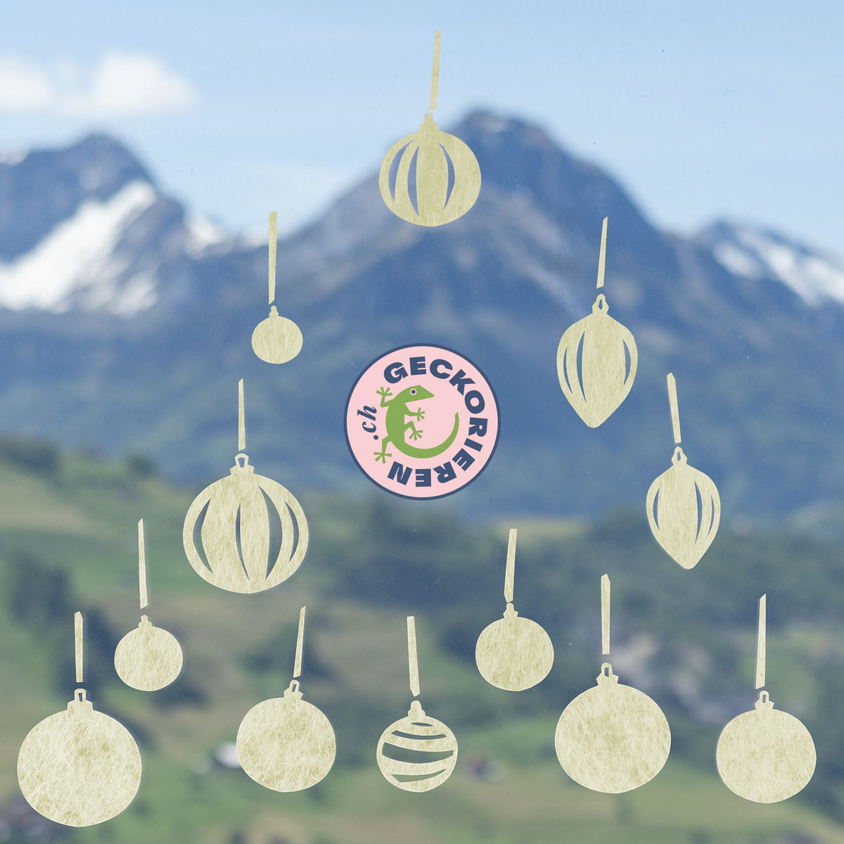 X-MAS DECO GOLD - exklusiv by GECKORIEREN.CH